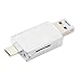 xiwai USB-C Type C/USB 2.0 to NM Nano Memory Card TF Micro SD Card Reader for Huawei Mobile Phone Laptop