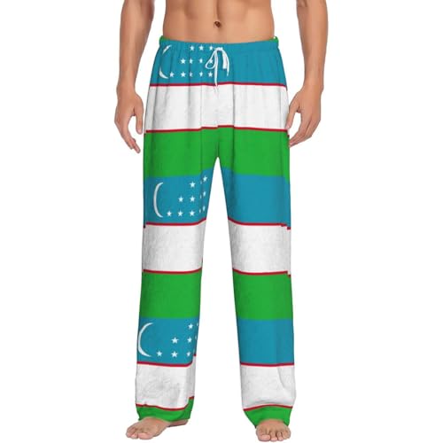 Pyjama flanelle Ouzbékistan homme pour vos soirées cocooning hiver