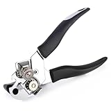 VALICLUD Edelstahl Dosenöffner mit Rutschfestem Griff und Aufhängevorrichtung Glasöffner für...