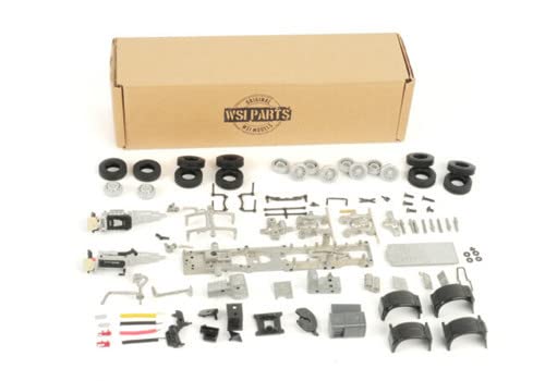 WSI Pièces de châssis pour Man 6X4 1/50 Diecast Truck Pre-Built Model