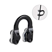 Accessoire Arc à Poulies SHARROW 3 Pcs Tir à L'arc Métal D Boucle Anneau Cordes D'arcs Kit Boucles Avec Tournevis