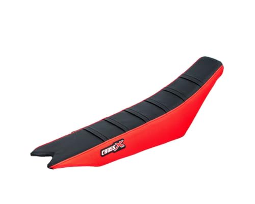 Fuoristrada CrossX – Copri sella Beta RR-RS 2013-2019 Top Black- Side Red-Stripes Black (M912-3BRB)