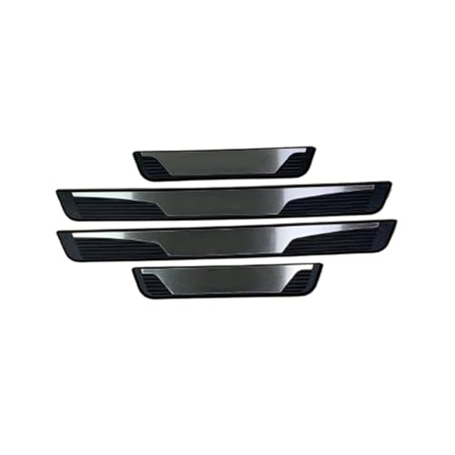 Seuil de porte Nissan Navara 2014-2026 en acier et plastique style 3