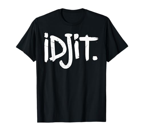Idjit Supernatural Statement Vintage T-Shirt