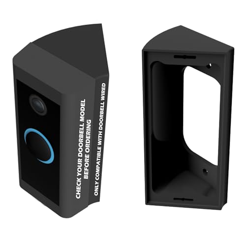 Mars Outpost Video Doorbell Corner Mount for Doorbell Wired...