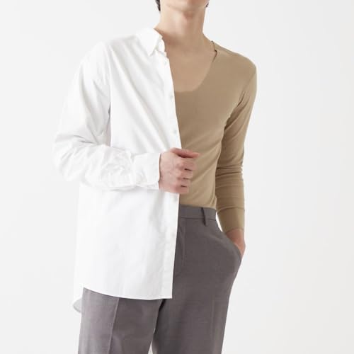 グンゼ ロングスリーブ【Yシャツにひびきにくい】 YG NEXTRA〈CUT OFF〉 長袖 Vネック 日本製 綿混 抗菌 防臭 YN1509 の商品画像 4