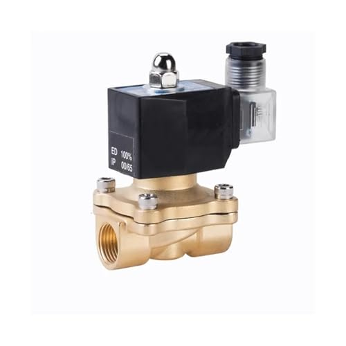 Válvula solenoide DN50 para evitar fugas de agua y aceite con cierre automático AC110V en latón 2