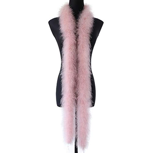 2 Yards Fluffy Marabou Feather Boa For Crafts Wedding Party Christmas Tree Decoration 22 Grams #TOP1