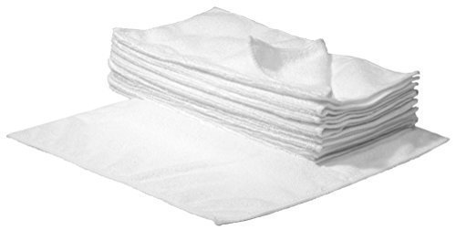 200 x SBS Mikrofasertücher 30 x 30 cm weiß Microfasertuch Mikrofaser Tuch Microfasertücher