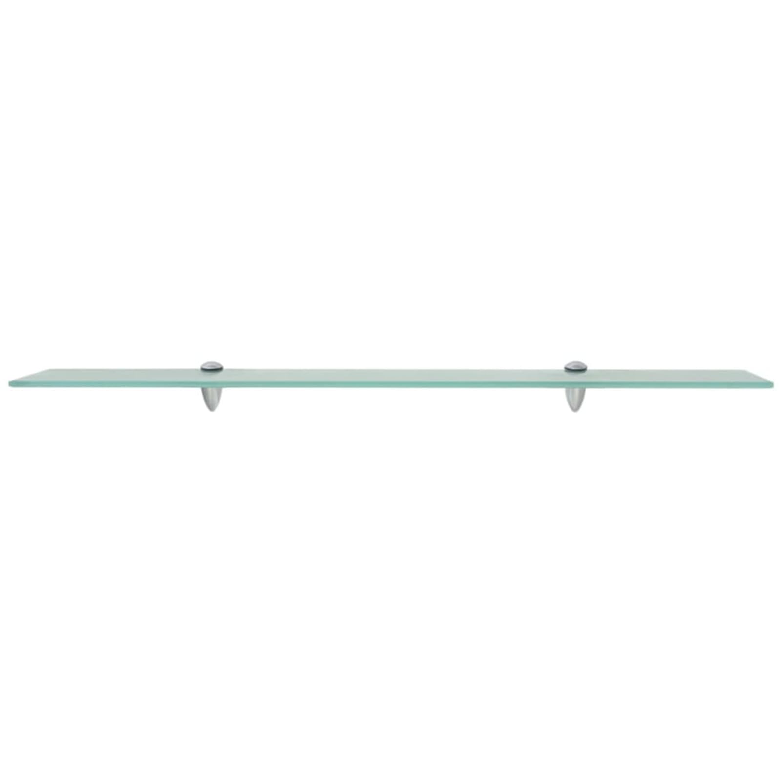 ARKEM Schwebendes Regal Glas 90x20 cm 8 mm Wandregal Ohne Bohren Waschbecken Ablage