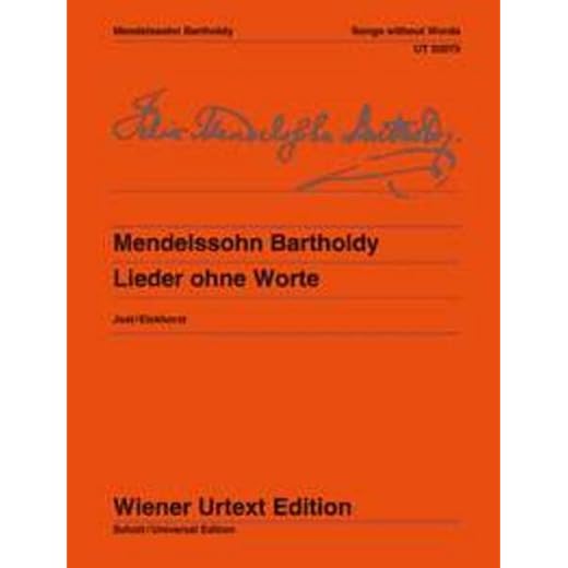 MENDELSSOHN F.- ROMANZAS SIN PALABRAS (URTEXT)