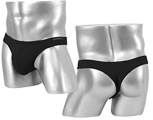 ZONBAILON Mens Thong Underwear Sexy Man Thong Butt-Flaunting Mens G-String T-Back3