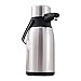 JY Thermos pneumatique, théière Automatique 2,5 litres, cafetière, Thermos en Acier Inoxydable, Isolation 12 Heures, pour la Maison, Le Bureau, Les Voyages en extérieur, la Voiture