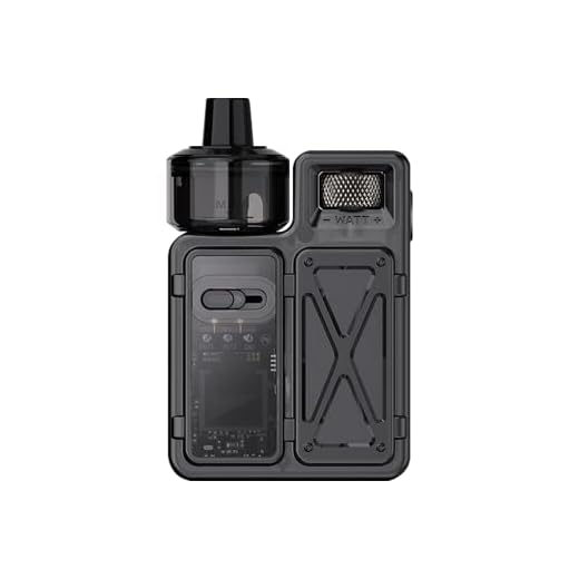 Uwell Crown M, Pod System, 1000 mAh, 4 ml, black