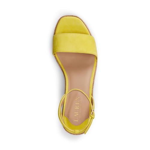 Image of Lauren Ralph Lauren womens Leona Suede Espadrille