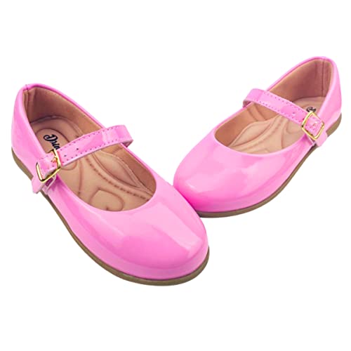 Sapatilha Infantil Menina Boneca Verniz Confortavel SPT-001 Cor:Rosa;Tamanho:29;Gênero:Feminina;Depa