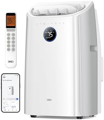 Water Heater Air Conditioner - Which One Will Transform Your Comfort? 4 Dreo Portable Air Conditioners, 12000 BTU ASHRAE (8000 BTU DOE) Smart AC Unit for Room with Drainage-free Cooling, APP/Voice/Remote, Fan & Dehumidifier, Quiet Standing AC for Bedroom, AC515S New