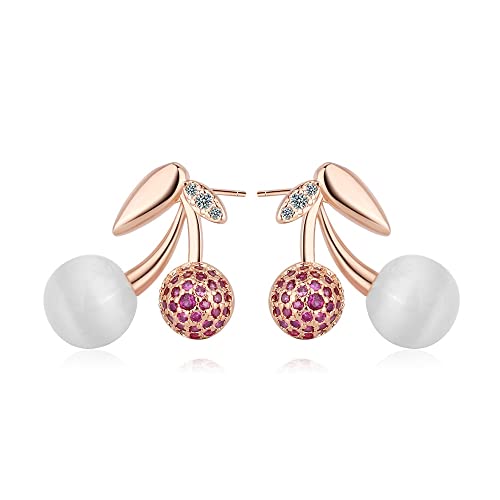 Boucles d'oreilles branches de cerisier en argent pour illuminer vos tenues