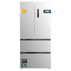 Cecotec CoolMarket FD 436 Inox Kühl-Gefrier-Kombination