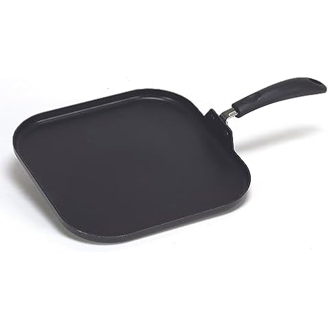 IMUSA USA 10.5" Nonstick Premier Square Griddle Pan Cover