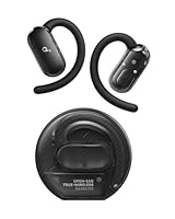 soundcore V40i by Anker, Open-Ear Kopfhörer, transparentes Case ohne Deckel, 4 einstellbare Positionen für Jede Ohrgröße, intensiver Bass, IP55, 21h Wiedergabe, Anrufe mit KI, Bluetooth 5.4, App