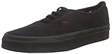 Vans Authentic - Zapatillas, Unisex Adulto, Negro (Twill & Gingham/Black/Black), 39
