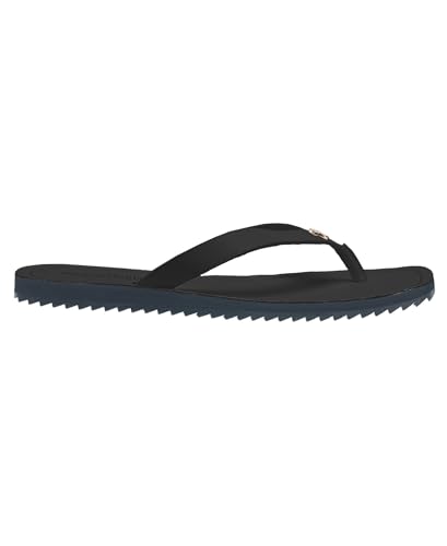 Image of True Religion Women's Flip Flop Sandals - Lightweight Rubber Sole with Iconic Logo Detail