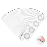 100pcs NFC Tags Sticker Programmable NFC Stickers Ntag215 Chip Rewritable RFID Stickers 504 Bytes Memory Adhesive Labels Compatible All NFC-Enabled