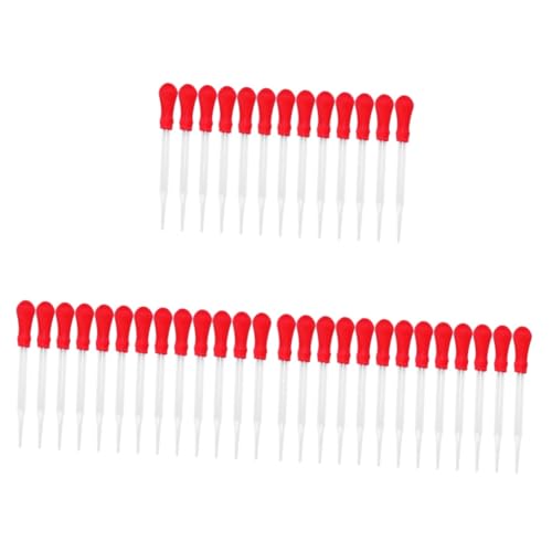 HOMOCONO 3sets 12cm Portable Eye Dropper Glass Pipette Dropper Leakproof Squeezable Perfect for Home School Experiments 13pcs*3