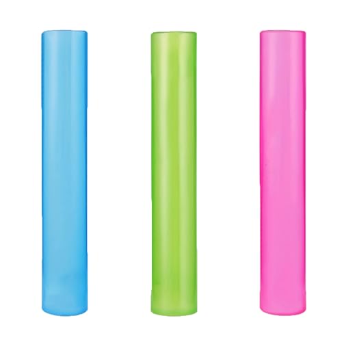 Tefexer 8pcs Reusable Ice Cube Plastic Ice Cubes For Drinks Washable Freezable Ice Sticks For Water Bottles, Whiskey, Vodka, Coffee, Beer, Wine