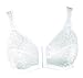 JUST MY SIZE Womens Easy on Front Close Wirefree Mj1107 Bras, White, 48C US
