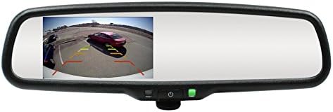 Rostra 250-8208-TL 4.3" LCD Mirror Monitor for Chrysler/Dodge/Jeep/Ram/Ford/Lincoln Vehicles