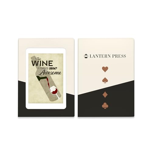 Baraja de póker Lantern Press 52 cartas para adultos miniatura 4