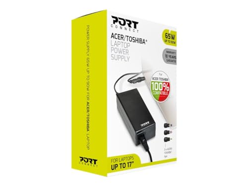 porta connect alimentazione di rete dedicata acer/toshiba 100% compatibile 65w - Alimentatore - Immagine 5