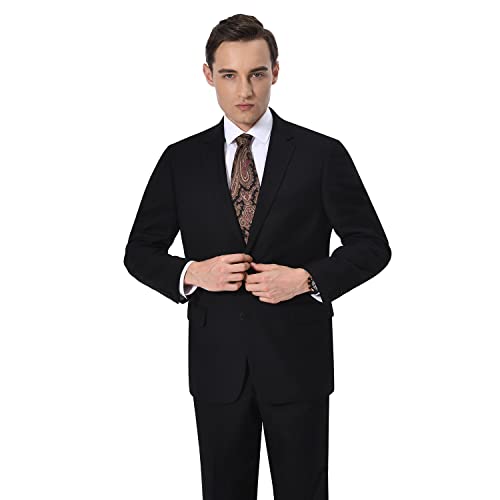 Men's Suit Separates Classic Fit Premium Jacket & Pants Business Travel,Regular & Big and Tall2