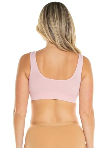 Image of Ahh By Rhonda Shear Women's plus-size Ahh Seamless Leisure Bra