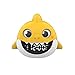 Core Innovations Baby Shark Alarm Clock and Bluetooth Speaker, Yellow