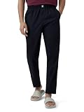 XYXX Pijama de algodón peinado liso para hombre, L