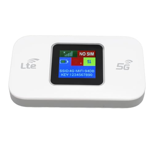 Image of High Speed 4G LTE WiFi Hotspot Mobile Router 300Mbps Secure Encrypted for Cell Phone Computer TV, Lithium Battery