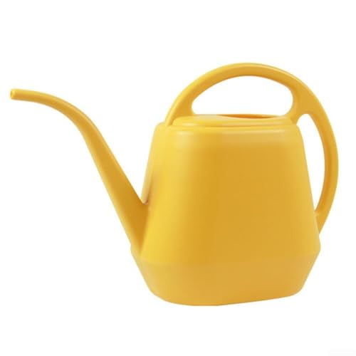 Arrosoir de jardin à bec long en plastique de 2 L avec poignée ergonomique pour plantes...