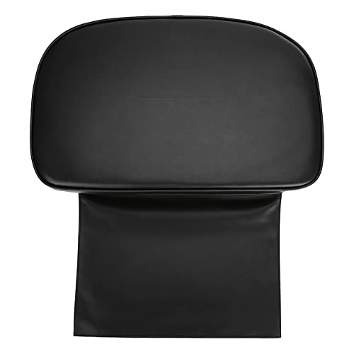 DUIMIMI Cojín de PU para peluquero para niños, cómodo cojín acolchado para peluquería y sillas de barbero, almohadilla de espuma ajustable en altura para proteger la silla y