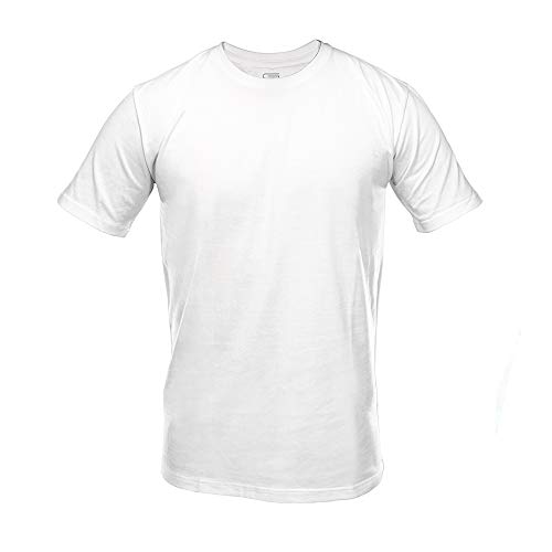 Golberg Cotton Crew Neck Undershirts - Black and White Color Options Available - Breathable and Lightweight - Tagless3