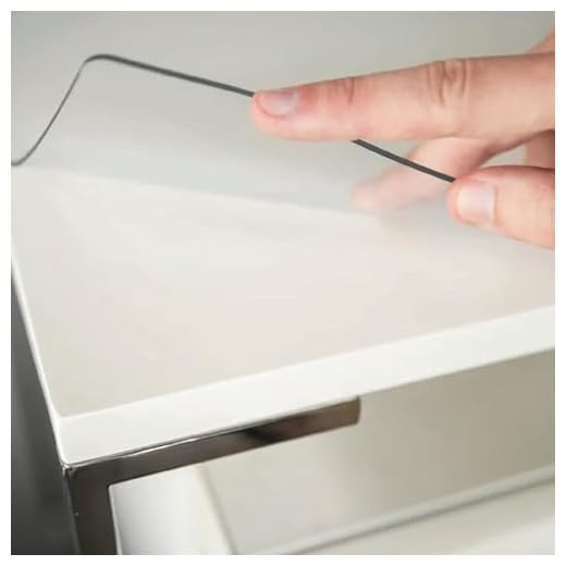 ExactMade - Clear Table Protector, USA Made, Safe, 20 x 36 Inch, 2mm Thick Ultra Clear Smooth Vinyl, Custom Clear Desk Mat Cover for Desk Top, Clear Desk Protector Mat for Table