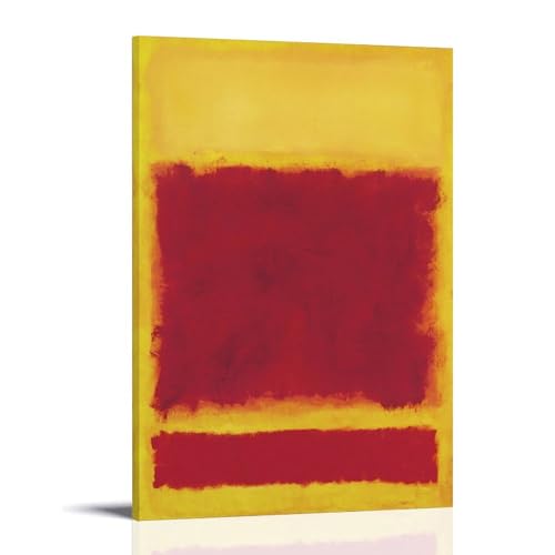 Mark Rothko Peintre tableau toile 60x90 décoration murale salon contemporain