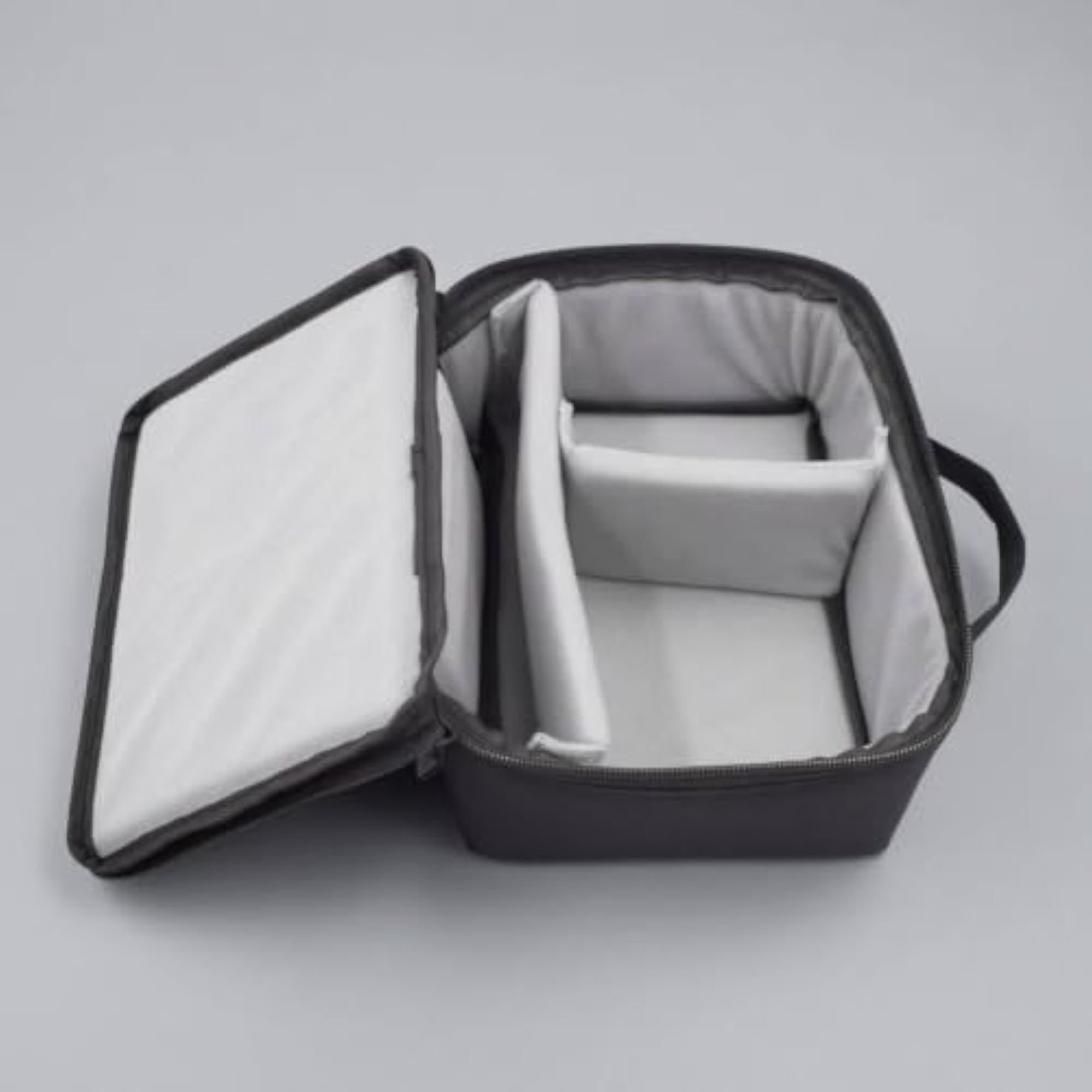 Divided Organizer Bag Velvet Lined Hand-Carry Case