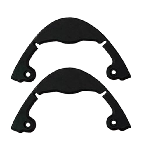 Barre de protection pour snowboard noire : bande de protection de nez incurvée pour skate