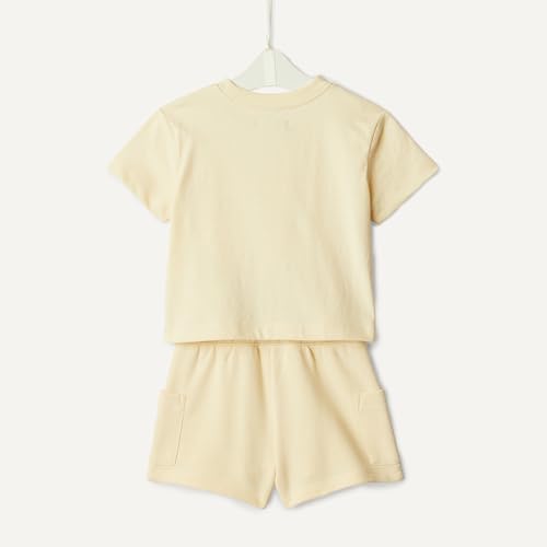 Image of Amazon Essentials x Sofia Grainge Babies, Toddlers, and Boys' T-Shirt and Short Play Set, Multipacks