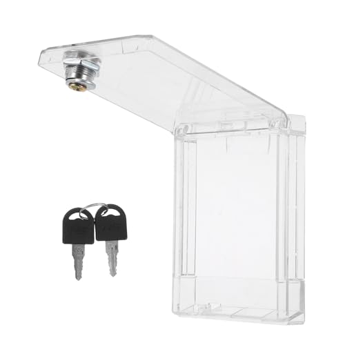 IMIKEYA エアコン スイッチカバー スイッチカバープロテクター Transparent