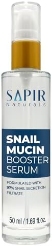 Snail Mucin Serum Repair Booster Serum 50ml - Formulated With 97% Snail Secretion Filtrate - Facial Skin Care Products Face Serum For Women With Hyaluronic Acid - Anti aging Serum - Glow Recipe Toner