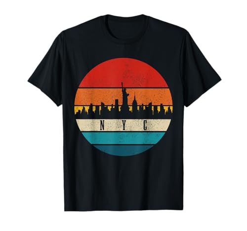 New York City NYC Skyline Vintage NYC NY T-Shirt